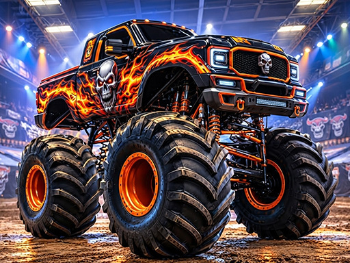 Offroad Monster Truck Game cover