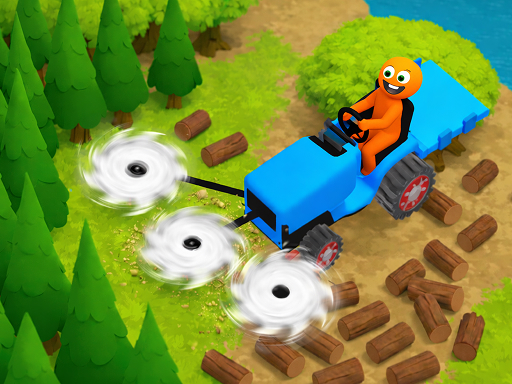 Crazy Lumberjack: Cut Them All gameplay