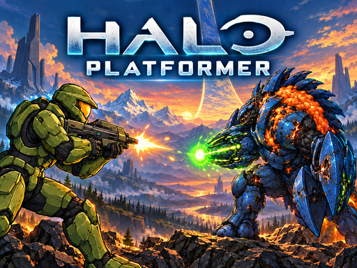 Halo: Platformer gameplay