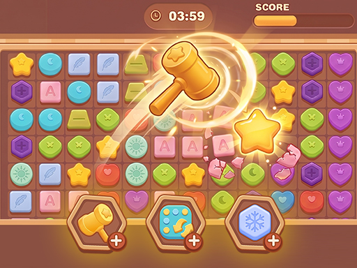 CANDY MATCH MOVE gameplay