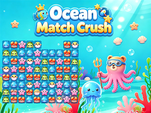 Ocean Match Crush gameplay