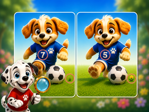 Dream Puppy Spot The Differences gameplay