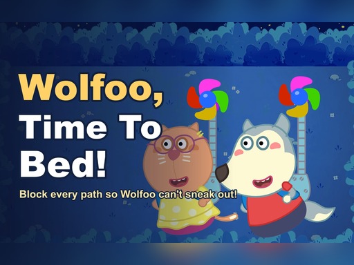 Wolfoo Time To Bed gameplay