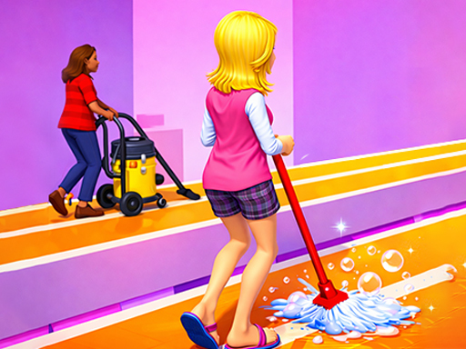 Bridge Cleaner Runner Game cover