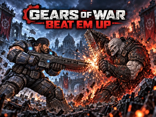 Gears of War: Beat Em Up gameplay