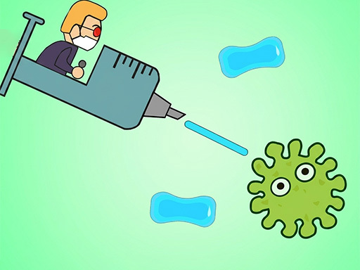 Flying Injection Virus Game gameplay