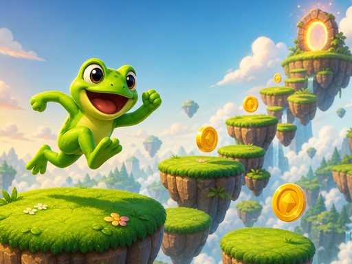 Frog Leap 3D gameplay