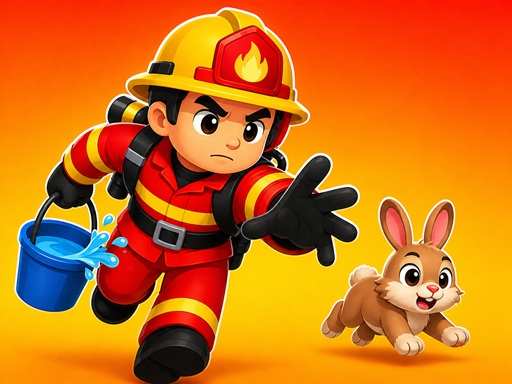 Rescue Rush: Wildfire gameplay