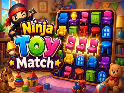 Ninja Toy Match gameplay