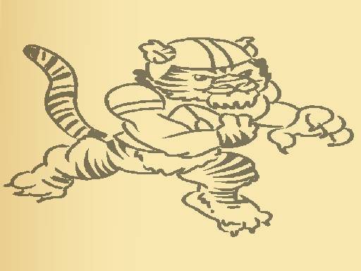 Tiger Coloring Book gameplay