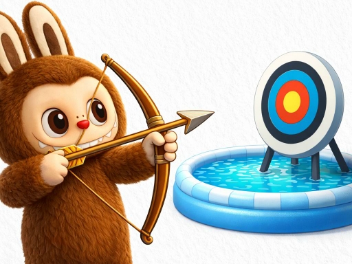 Labubu Arrow Shooter gameplay