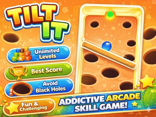 Tilt It Addictive Arcade Skill Game cover