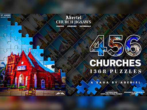 Aberiel Church Jigsaws gameplay