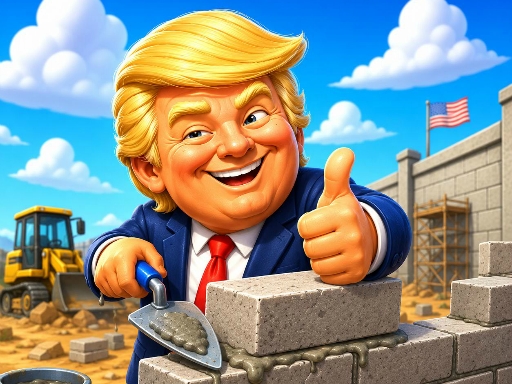 Trump Wall Building gameplay