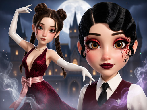 Night Silk Dark City Fashionistas gameplay