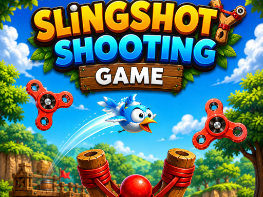 Slingshot Shooting Game gameplay