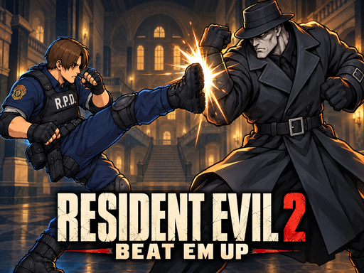 Resident Evil 2: Beat Em Up gameplay