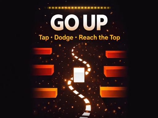 Go Up Tap ZigZag Box Challenge gameplay