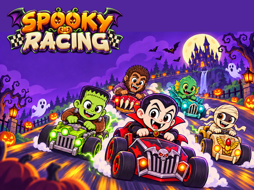 Spooky Racing gameplay