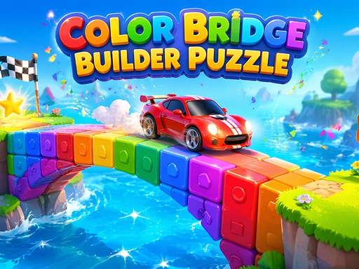 Color Bridge Builder Puzzle gameplay