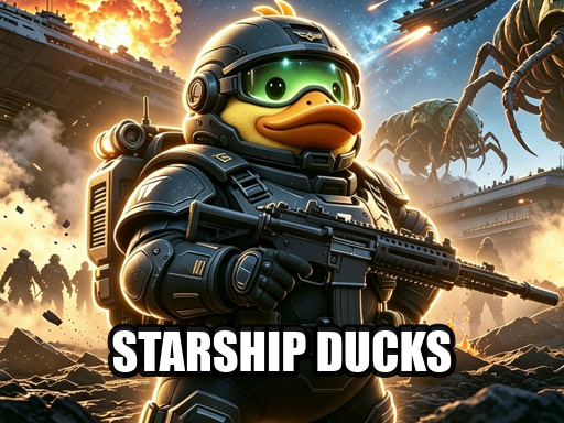 Starship Ducks gameplay