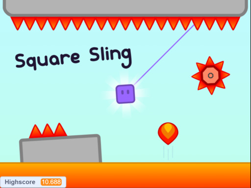 Square Sling gameplay