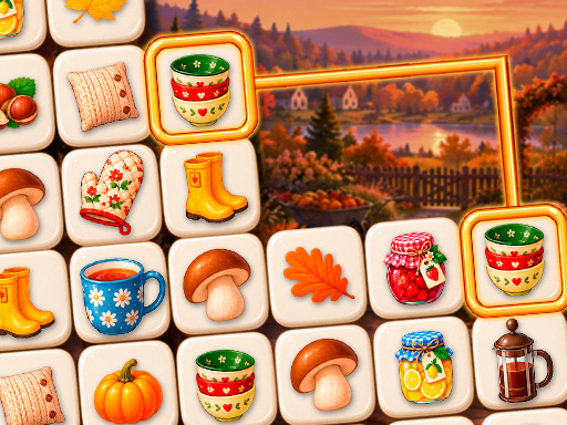 Autumn Cottage Connect gameplay