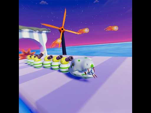 Snake Run: Eat & Grow gameplay