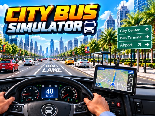 City Bus Simulator Driving Games cover