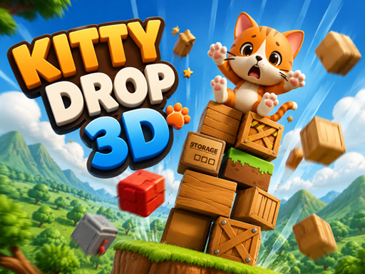 Kitty Drop 3D gameplay