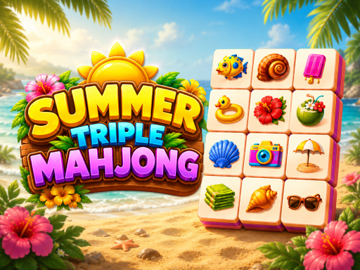 Summer Triple Mahjong gameplay