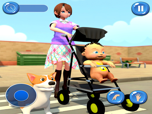 Anime Mom: Family Life Simulator gameplay
