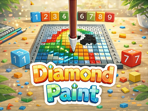 Diamond Paint Art gameplay