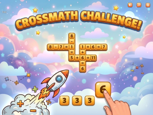 Crossmath Challenge gameplay
