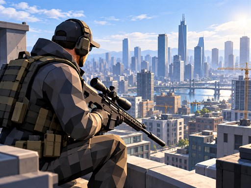 Sniper Hero: Urban Strike gameplay