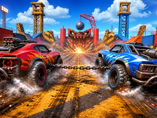 Tug Pull Crash Challenge gameplay