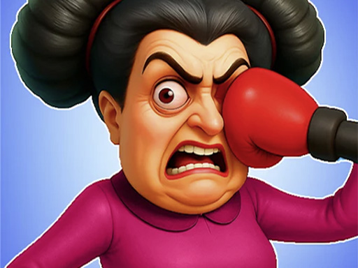 Crazy Aunty: Slap & Punch gameplay