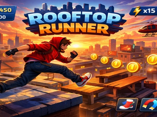 rooftop runner gameplay