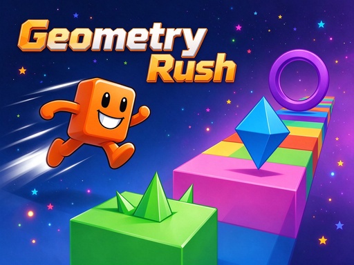 GeometryRush gameplay