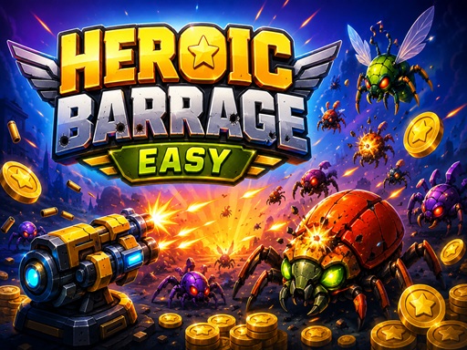 Heroic Barrage Easy gameplay