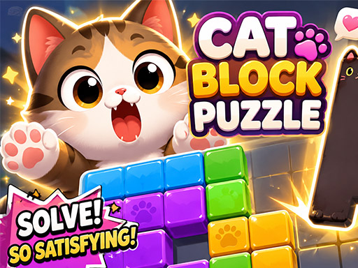 Cat Block Puzzle gameplay