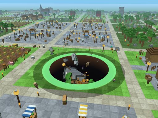 Holecraft.io gameplay