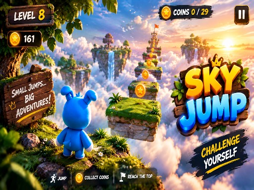 SKY HOP 3D gameplay