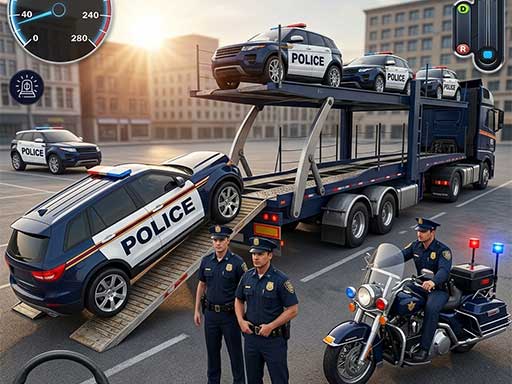 Police Transport Game gameplay