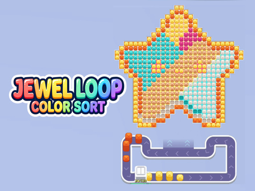 Jewel Loop Color Sort gameplay