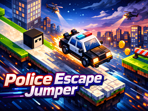 Police Escape Jumper gameplay