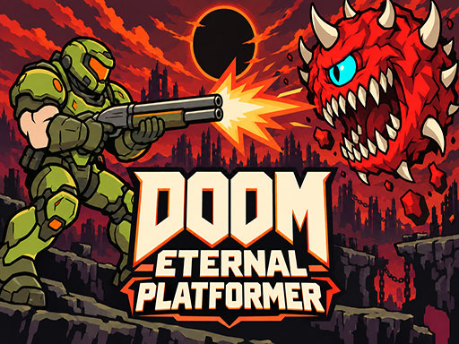Doom Eternal Platformer gameplay