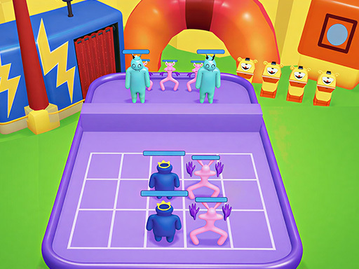 Merge Rainbow Fighting gameplay