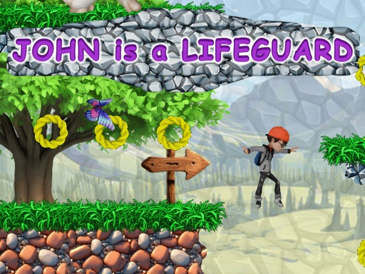 John is a lifeguard cover