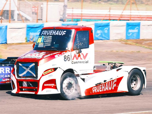 American Truck Racing Simulator gameplay